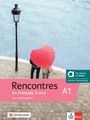 Rencontres en français Suisse A1 - Hybride Ausgabe allango, Buch