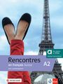 Rencontres en français Suisse A2 - Hybride Ausgabe allango, Buch