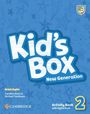 : Kid's Box New Generation. Level 2. Activity Book with Digital Pack, Buch
