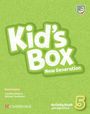 : Kid's Box New Generation. Level 5. Activity Book with Digital Pack, Buch