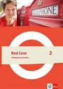 : Red Line 2 Workbook mit Audios Klasse 6, Buch,Div.