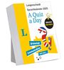 : Langenscheidt Sprachkalender Englisch A Quiz a Day 2025, KAL