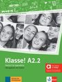 Sarah Fleer: Klasse! A2.2 - Hybride Ausgabe allango. Übungsbuch mit Audios inklusive Lizenzschlüssel allango (24 Monate), Buch