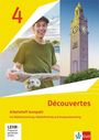 Découvertes 4. Ausgabe 1. oder 2. Fremdsprache. Arbeitsheft kompakt mit Mediensammlung, Vokabeltraining und Aussprachetraining 4. Lernjahr, Buch