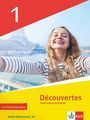 Découvertes 1. Ausgabe Baden-Württemberg. Grammatisches Beiheft mit Klett Erklärfilmen 1. Lernjahr, Buch