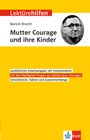 : Klett Lektürehilfen Bertolt Brecht "Mutter Courage und ihre Kinder", Buch