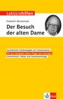 Lektürehilfen Friedrich Dürrenmatt "Der Besuch der alten Dame", Buch