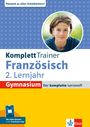 Titel: KomplettTrainer Französisch 2. Lernjahr. Gymnasium. Enthält Foto eines Jungen. Klett-Logo unten rechts.