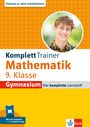 Passend zu allen Schulbüchern! KomplettTrainer Mathematik 9. Klasse Gymnasium. Foto eines lächelnden Jungen.