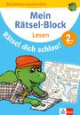 Mein Rätsel-Block Rätsel dich schlau! Lesen 2. Klasse. Deutsch, Grundschule, Buch
