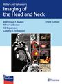 Titel: "Mafee’s and Valvassori’s Imaging of the Head and Neck." Autoren: Mahmood F. Mafee, Minerva Becker, Ali Sepahdari, Galdino E. Valvassori. Verschiedene medizinische Bildgebungsszenen von Kopf und Hals sind dargestellt.