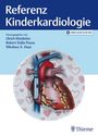 Titel: "Referenz Kinderkardiologie." Herausgegeben von: Ulrich Kleideiter, Robert Dalla Pozza, Nikolaus A. Haas. Bild eines Herzens.