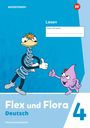 Flex und Flora 4. Heft Lesen 4 (Druckschrift) Verbrauchsmaterial, Buch