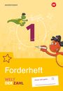 Welt der Zahl - Allgemeine Ausgabe 2021. Forderarbeitsheft 1, Buch
