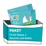 : DIE BUNTE REIHE - Deutsch/Mathematik. Paket Fit für Klasse 2, Buch