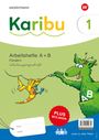 Karibu. Paket Arbeitshefte 1 (Teil A und B) Schulausgangsschrift zur Fibel Fördern, Buch