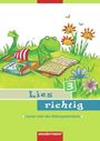: Lies richtig 3. Arbeitsheft, Buch