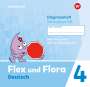 : Flex und Flora 4. Diagnoseheft (Schulausgangsschrift), Buch