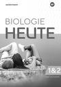 "Biologie Heute 1&2. Lösungen zu den Arbeitsheften." Zwei Personen liegen entspannt auf einer Wiese.