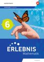 „westermann“, „Arbeitsheft mit Medien“, „6“, „ERLEBNIS Mathematik“, „THÜRINGEN“. Ein Schmetterling auf einer Hand.