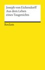 Joseph Von Eichendorff: Aus dem Leben eines Taugenichts, Buch