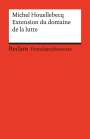 Michel Houellebecq: Extension du domaine de la lutte, Buch