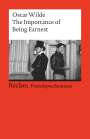 Oscar Wilde: The Importance of Being Earnest, Buch