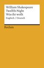 William Shakespeare: Twelfth Night / Was ihr wollt (Der Dreikönigstag), Buch