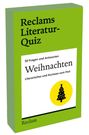 "Reclams Literatur-Quiz: Weihnachten. 50 Fragen und Antworten. Literarisches und Kurioses zum Fest." Grünes Cover.