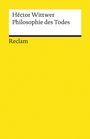 Héctor Wittwer: Philosophie des Todes, Buch