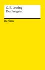 Gotthold Ephraim Lessing: Der Freigeist, Buch