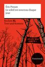 Éric Pessan: Le soleil est nouveau chaque jour, Buch