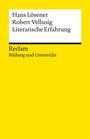 Hans Lösener: Literarische Erfahrung, Buch