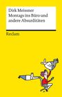 Dirk Meissner: Montags ins Büro und andere Absurditäten. Business-Cartoons, Buch