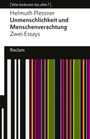 Helmuth Plessner: Unmenschlichkeit und Menschenverachtung, Buch