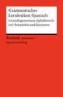 Montserrat Varela Navarro: Grammatisches Lernlexikon Spanisch, Buch