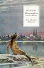 Text: "Die kleine Meerjungfrau und andere Märchen. Hans Christian Andersen." Eine Meerjungfrau sitzt auf einem Felsen, Blick auf Stadt.