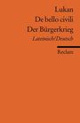 Lukan: De bello civili /Der Bürgerkrieg, Buch