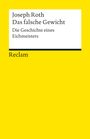 Joseph Roth: Das falsche Gewicht, Buch