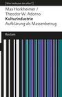 Max Horkheimer: Kulturindustrie, Buch