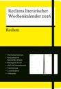 : Reclams literarischer Wochenkalender 2026, Buch