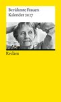: Berühmte Frauen. Kalender 2027, KAL