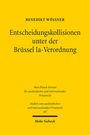 Benedikt Wössner: Entscheidungskollisionen unter der Brüssel Ia-Verordnung, Buch