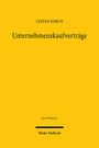 Stefan Korch: Unternehmenskaufverträge, Buch