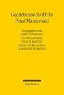 : Gedächtnisschrift für Peter Mankowski, Buch