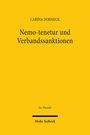 Carina Dorneck: Nemo-tenetur und Verbandssanktionen, Buch