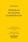 Somer Hidar: Schutzniveau des syrischen Grundstücksrechts, Buch
