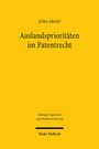 Zora Graef: Auslandsprioritäten im Patentrecht, Buch