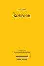 Lea Rabe: Nach Parität, Buch