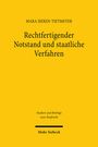 Mara Sieren-Tietmeyer: Rechtfertigender Notstand und staatliche Verfahren, Buch